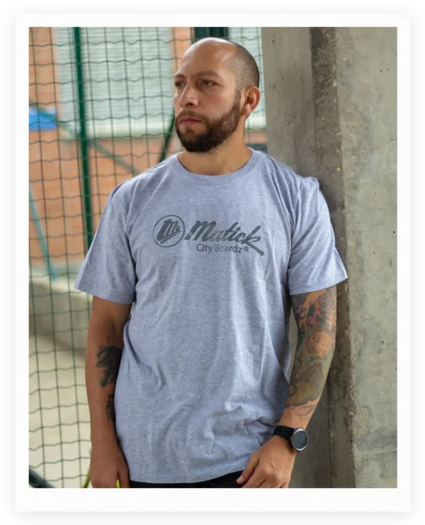 Camiseta estampada para hombre 100% algodón, estampada en serigrafía