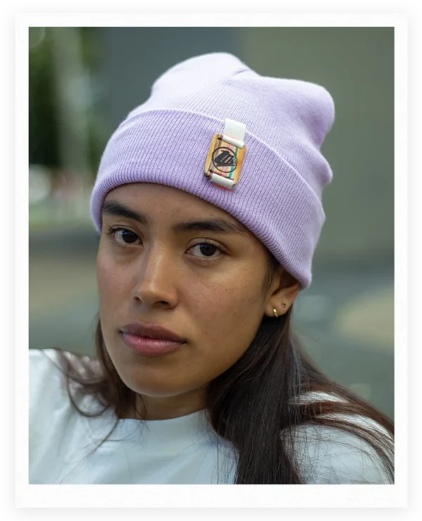 Gorros color lila