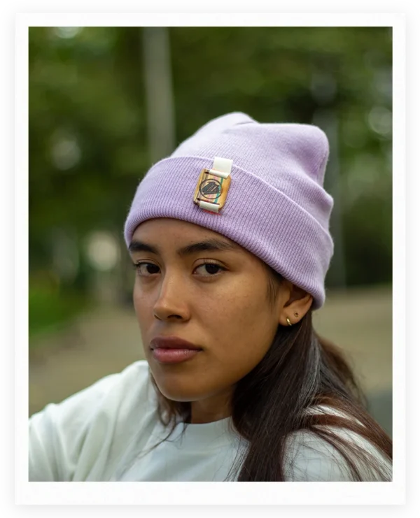 Gorros color lila