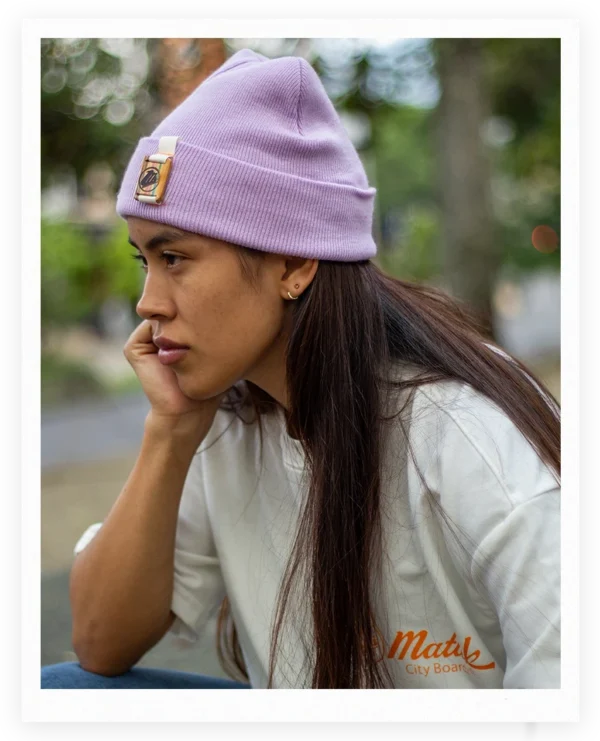 Gorros color lila